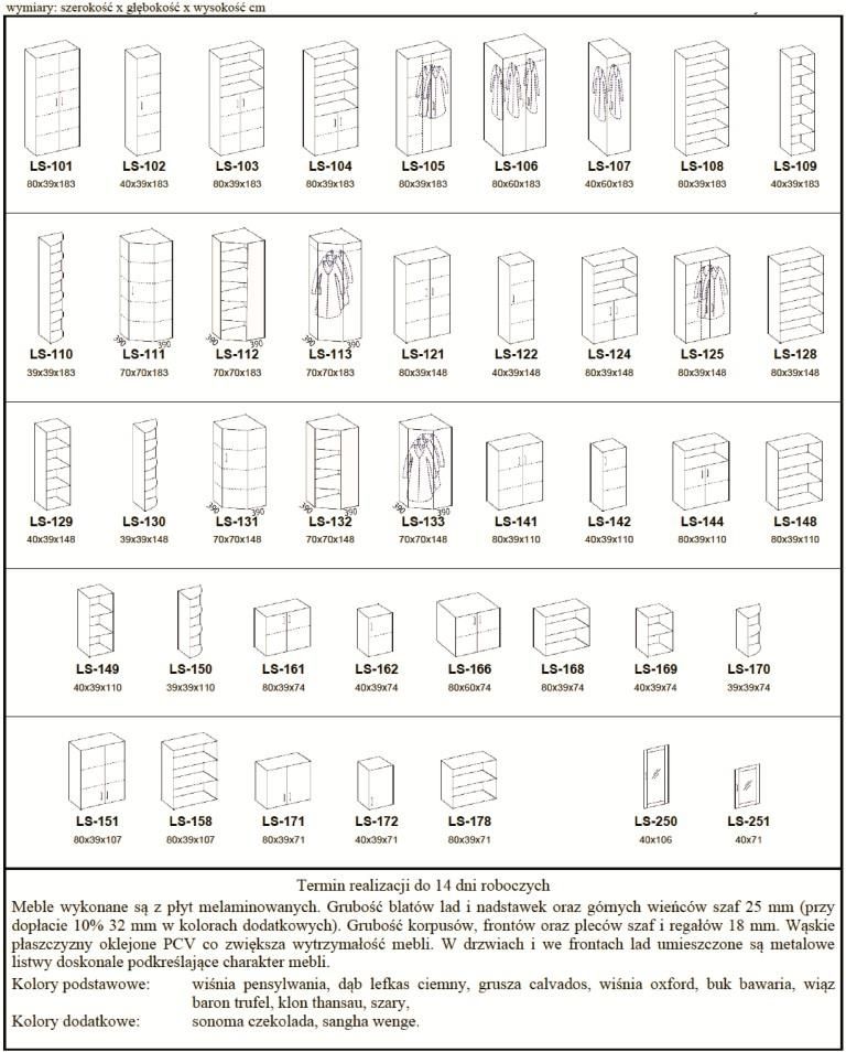 szafy do recepcji L-Box